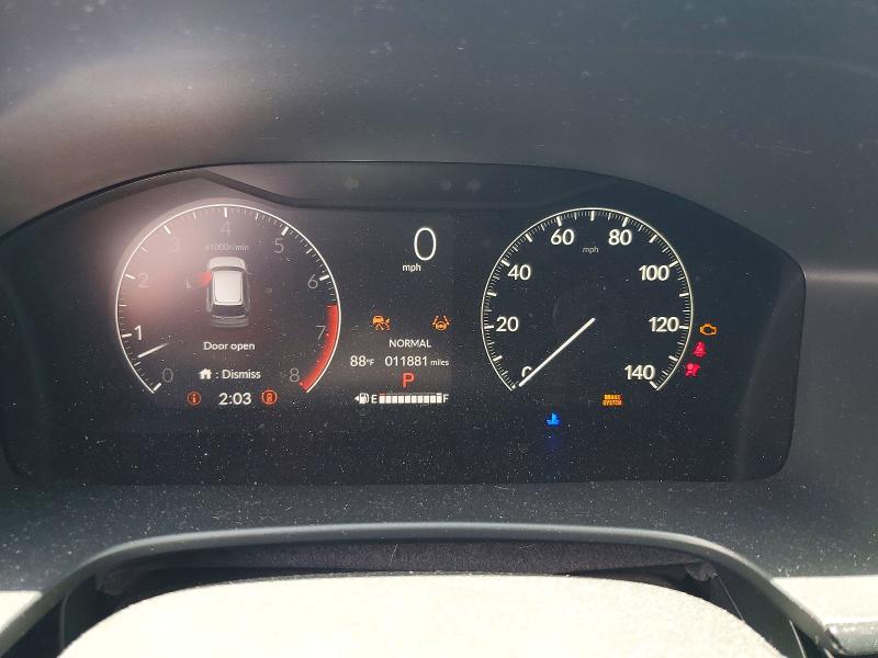 2025 Honda Cr-v VIN 7FARS4H79SE003983 COPART salvage auction — SIDE, Tx - Salvage Vehicle Title, sold $14,300 on 2026-07-28 (photo 9)