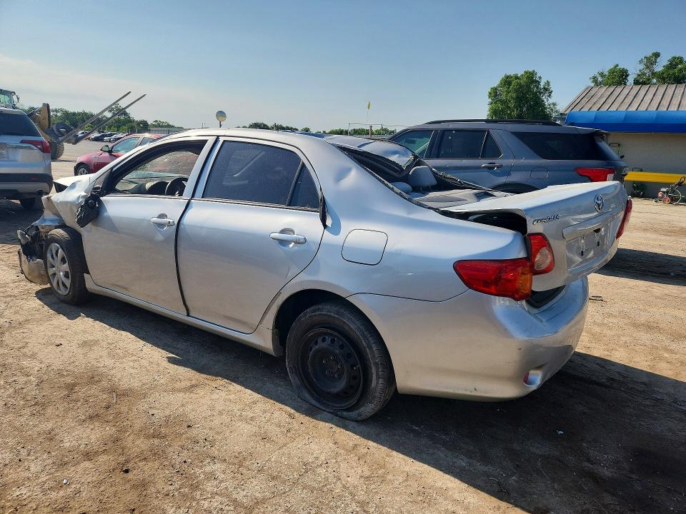2010 Toyota Corolla VIN JTDBU4EE7A9117354 COPART salvage auction — FRONT END, Ks - Cert Of Title-Salvage, sold $525 on 2026-07-13 (photo 2)