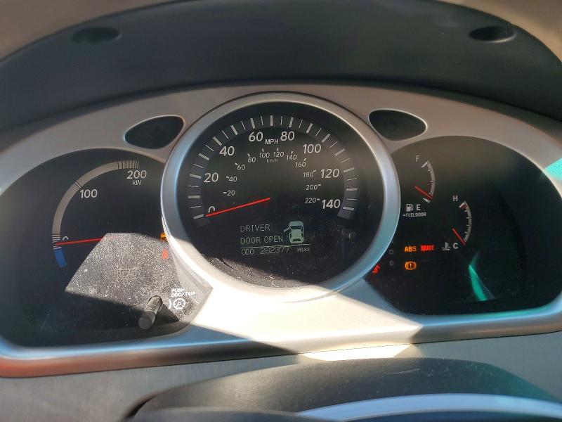 2006 Toyota Highlander hybrid VIN JTEEW21AX60010417 COPART salvage auction — SIDE, Va - Cert Of Title - Salvage, sold $975 on 2026-07-07 (photo 9)