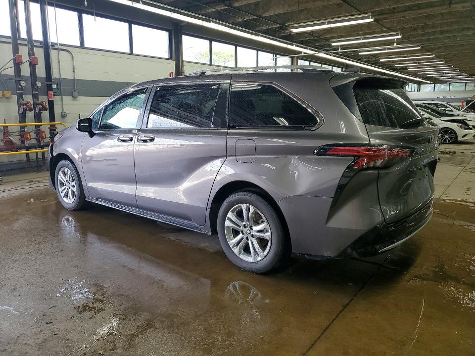 2024 Toyota Sienna VIN 5TDESKFC0RS151511 COPART salvage auction — FRONT END, Il - Certificate Of Title, sold $26,500 on 2026-07-07 (photo 2)