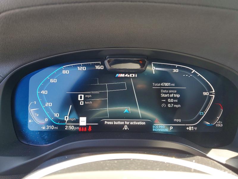 2022 BMW VIN 5UX83DP03N9L45273 COPART salvage auction — REAR END, Ca - Salvage Certificate, sold $29,000 on 2026-07-15 (photo 9)