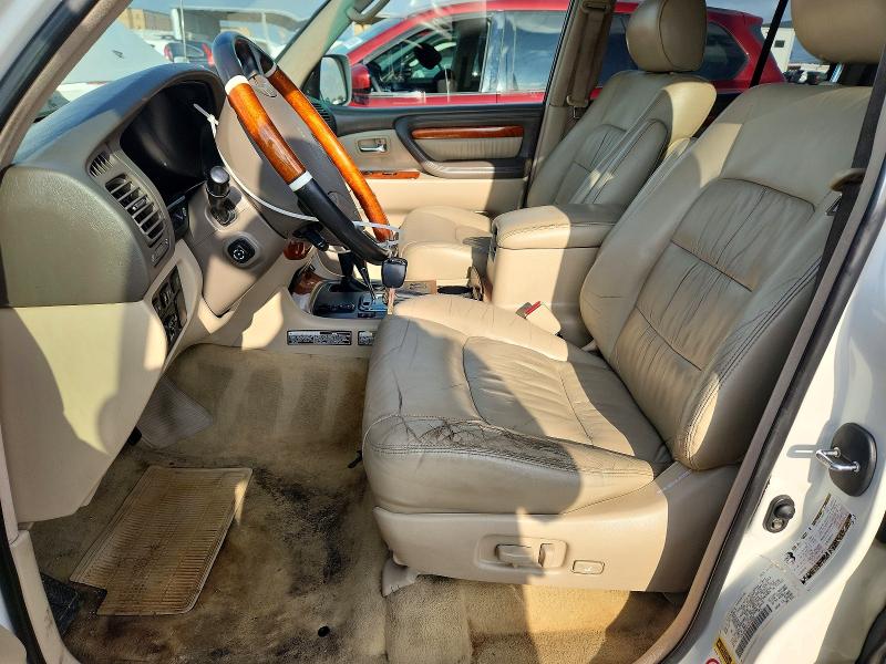 2004 Lexus Lx 470 VIN JTJHT00W143540053 COPART salvage auction — NORMAL WEAR, Mn - Certificate Of Title, sold $7,500 on 2026-07-07 (photo 7)
