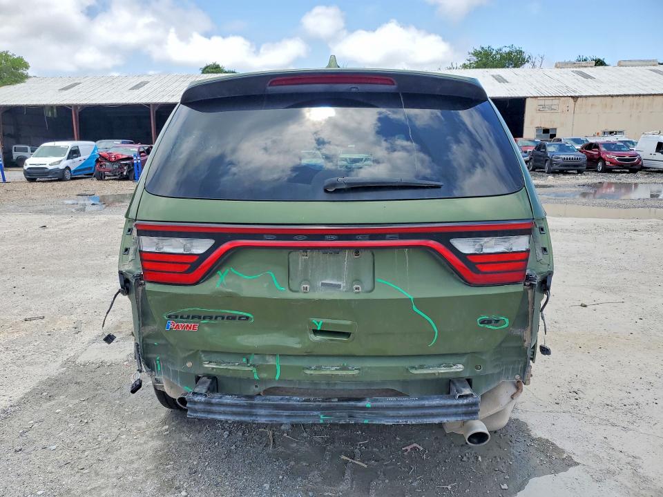 2021 Dodge Durango VIN 1C4RDHDG1MC749637 COPART salvage auction — REAR END, TX - SALVAGE VEHICLE TITLE, sold $4,700 on 2026-07-09 (photo 6)