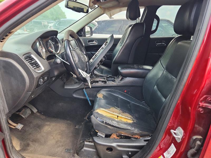 2013 Dodge Durango VIN 1C4RDJDG8DC674183 COPART salvage auction — REAR END, IN - CERTIFICATE OF TITLE, sold $1,150 on 2026-07-02 (photo 7)