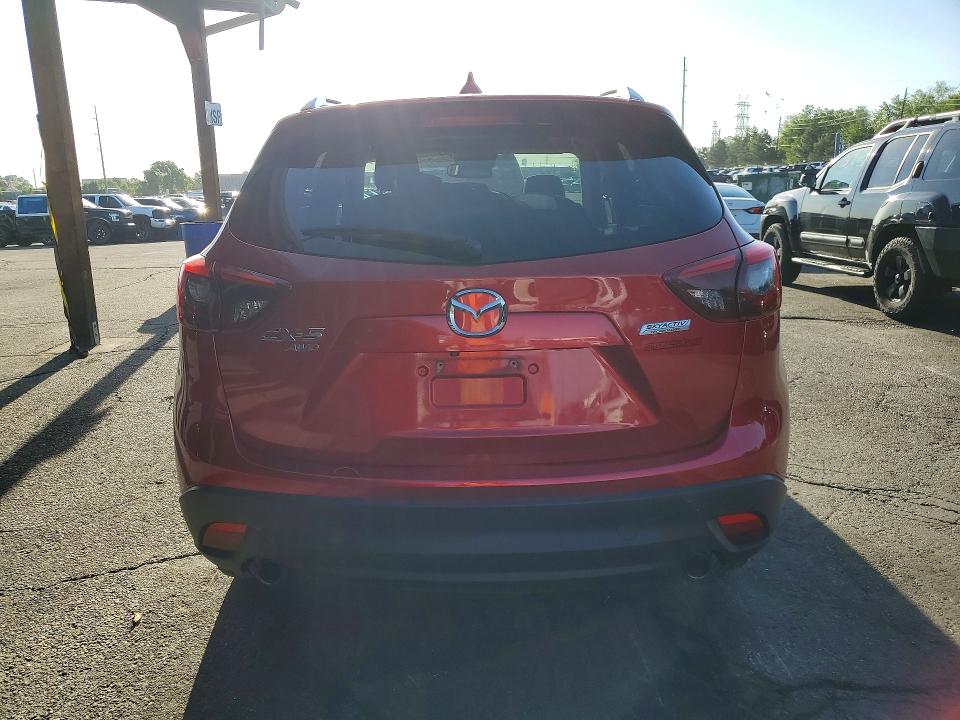 2016 Mazda Cx-5 VIN JM3KE4CY1G0675201 COPART salvage auction — FRONT END, Co - Public - Salvage Title, sold $3,600 on 2026-07-02 (photo 6)