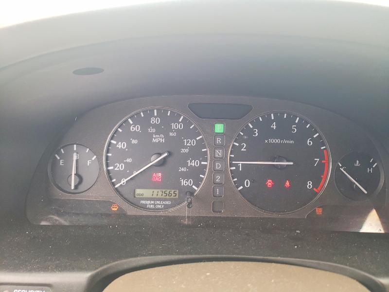 1998 Infiniti Q45 VIN JNKBY31A5WM501685 COPART salvage auction — FRONT END, CT - BILL OF SALE-SALVAGE, sold $475 on 2026-07-02 (photo 9)