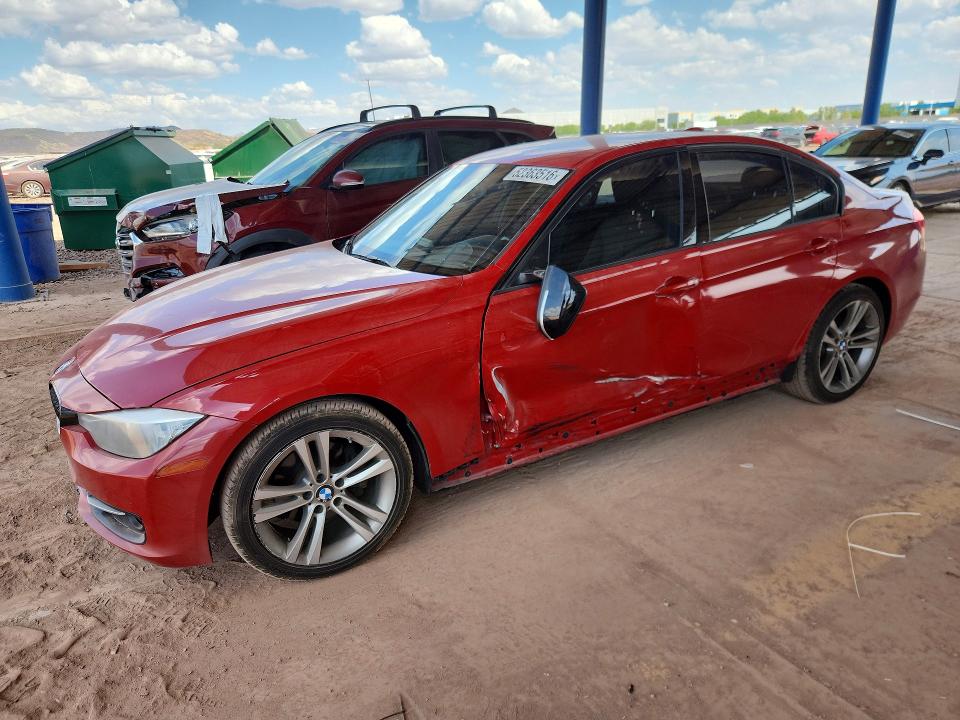 2012 BMW 3er VIN WBA3C1C59CF432487 COPART salvage auction — SIDE, Az - Cert Of Title - Salvage, sold $675 on 2026-08-13 (photo 1)