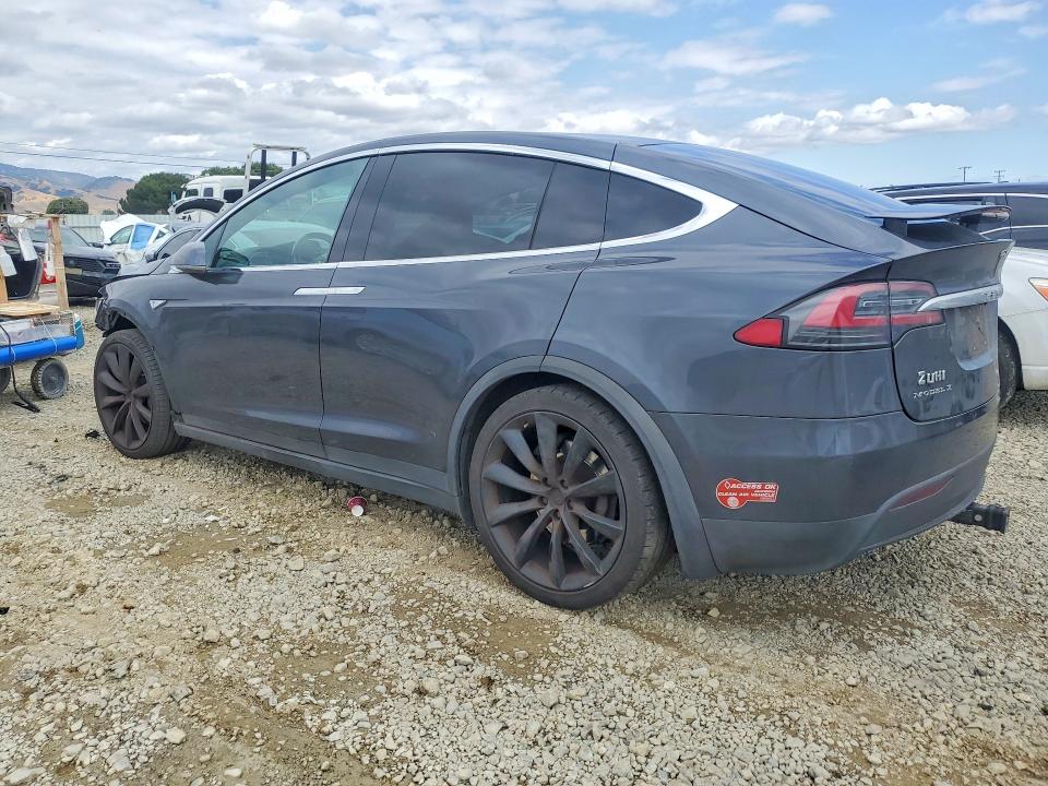 2016 Tesla Model x VIN 5YJXCBE29GF017175 COPART salvage auction — FRONT END, Ca - Salvage Certificate, sold $5,700 on 2026-07-18 (photo 2)