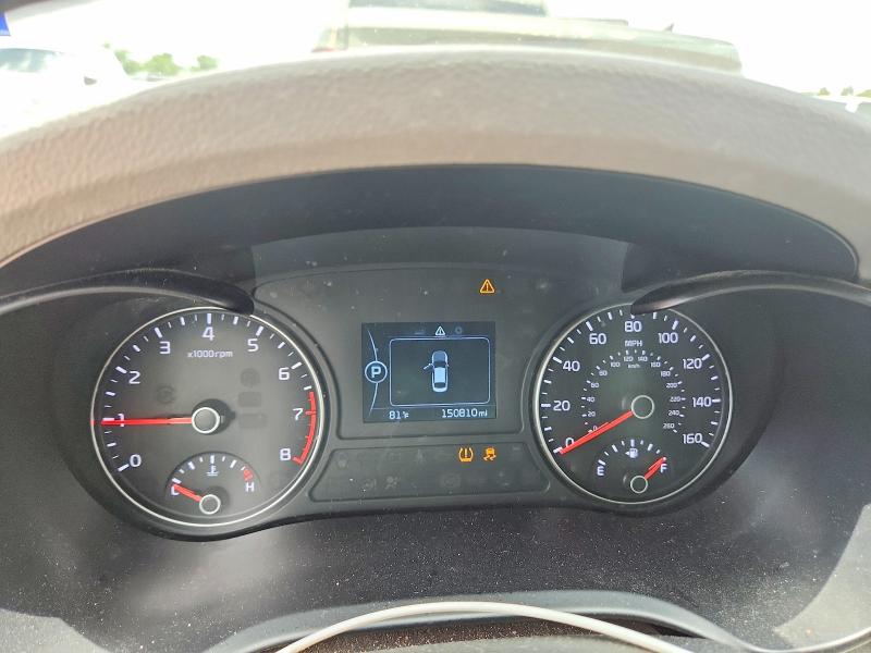 2016 Kia VIN 5XXGU4L31GG062158 COPART salvage auction — FRONT END, Tx - Salvage Vehicle Title, sold $750 on 2026-07-24 (photo 9)