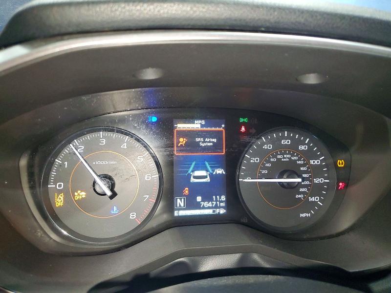 2018 Subaru Xv VIN JF2GTADC6J8219999 COPART salvage auction — FRONT END, Mn - Cert Of Title-Salvage, sold $3,450 on 2026-07-02 (photo 9)