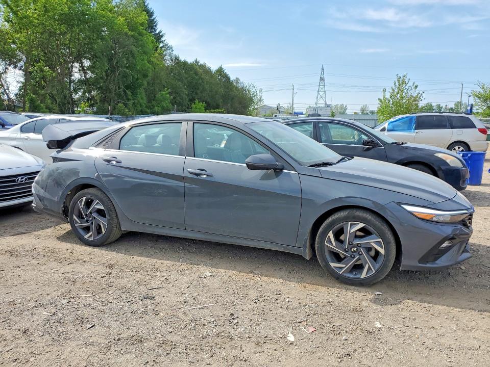 2025 Hyundai Elantra VIN KMHLN4DJ9SU175573 COPART salvage auction — REAR END, ON - PERMIT SALVAGE, sold $7,700 on 2026-07-16 (photo 4)