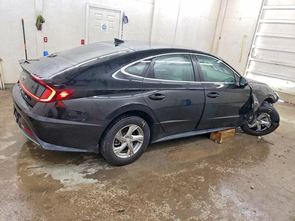 2020 Hyundai Sonata VIN 5NPEG4JA3LH044601 COPART salvage auction — FRONT END, Tn - Certificate Of Title, sold $200 on 2026-07-28 (photo 3)