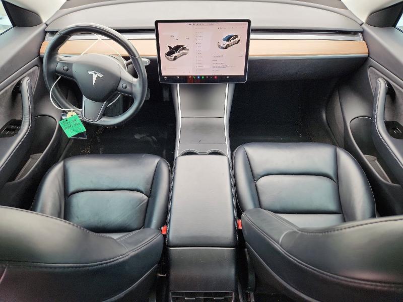 2018 Tesla Model 3 VIN 5YJ3E1EA6JF035196 COPART salvage auction — FRONT END, Or - Salvage Title Certificate, sold $600 on 2026-07-21 (photo 8)