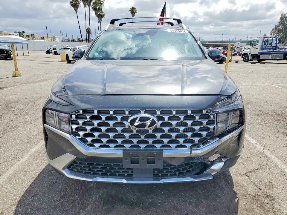 2023 Hyundai Santa fe VIN 5NMS3DA19PH013354 COPART salvage auction — FRONT END, Ca - Salvage Certificate, sold $11,900 on 2026-07-02 (photo 5)