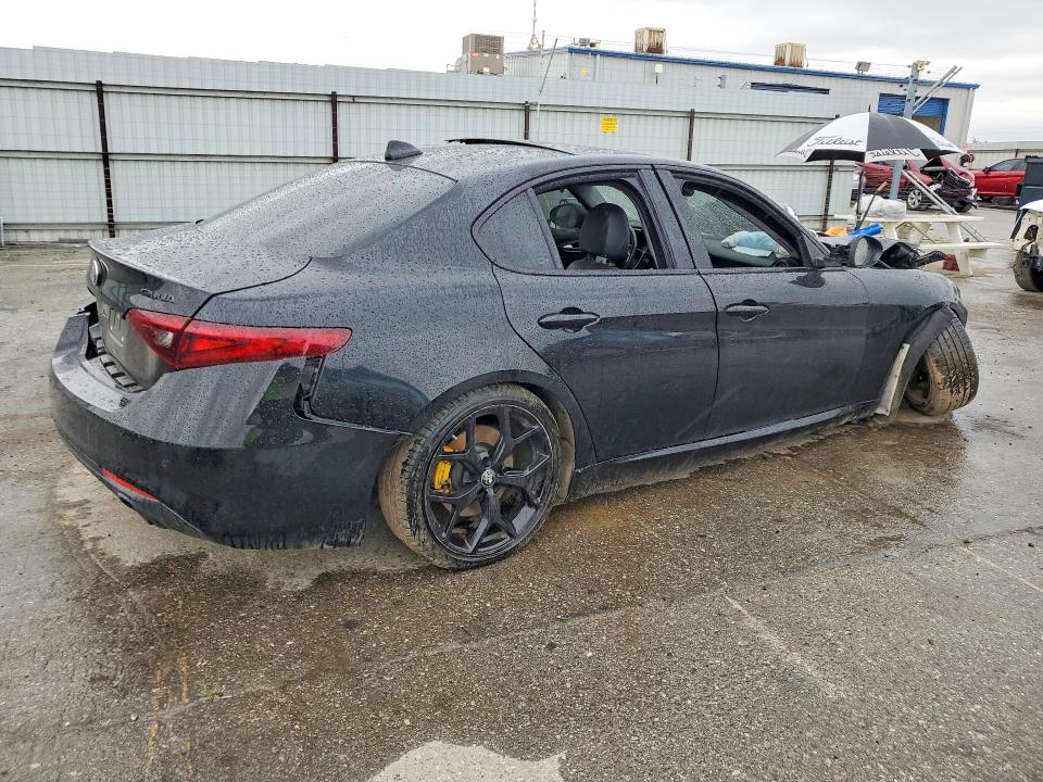 2021 Alfa romeo Giulia VIN ZARFAMBN6M7646069 COPART salvage auction — FRONT END, Ca - Salvage Certificate, sold $525 on 2026-07-24 (photo 3)