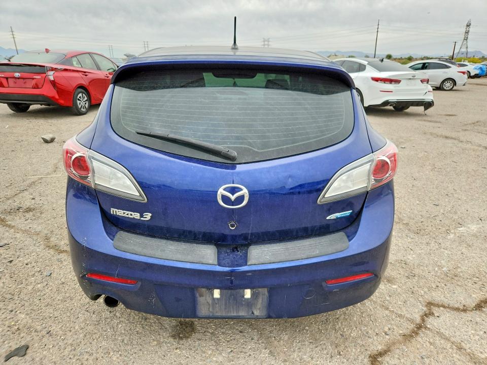 2012 Mazda 3 VIN JM1BL1L76C1550719 COPART salvage auction — FRONT END, Az - Cert Of Title - Salvage, sold $350 on 2026-07-24 (photo 6)