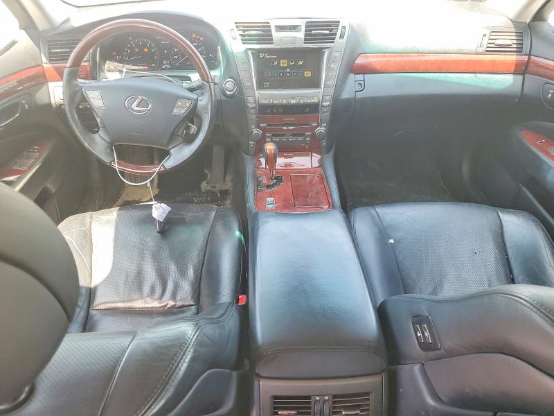 2007 Lexus Ls 460 VIN JTHBL46F575040394 COPART salvage auction — FRONT END, Mi - Certificate Of Title, sold $550 on 2026-07-02 (photo 8)