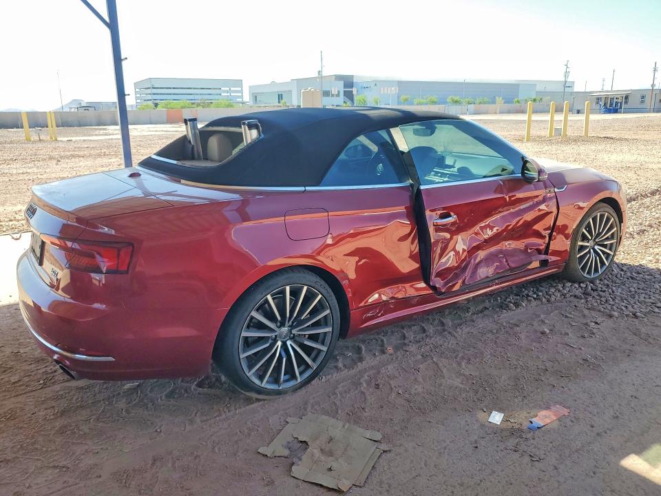 2018 Audi A5 VIN WAU2NGF5XJN004399 COPART salvage auction — SIDE, Az - Cert Of Title - Salvage, sold $5,500 on 2026-07-09 (photo 3)