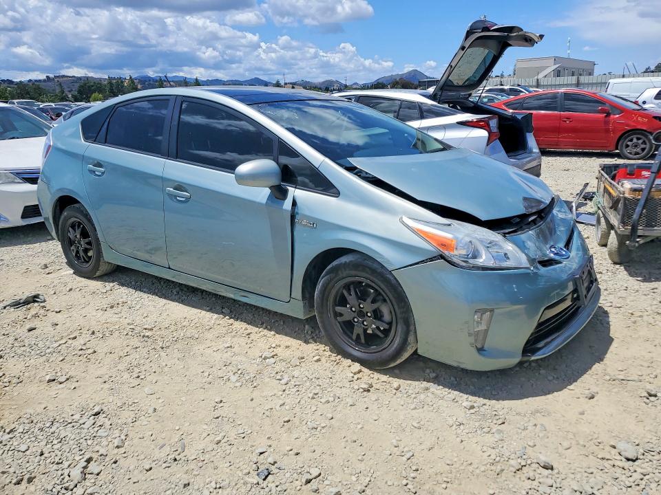 2012 Toyota Prius VIN JTDKN3DU2C5402926 COPART salvage auction — FRONT END, CA - SALVAGE CERTIFICATE, sold $775 on 2026-07-21 (photo 4)