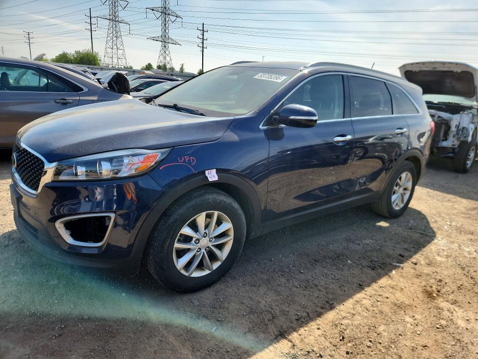 2016 Kia VIN 5XYPG4A36GG116432 COPART salvage auction — FRONT END, Il - Salvage Certificate, sold $1,950 on 2026-07-07 (photo 1)