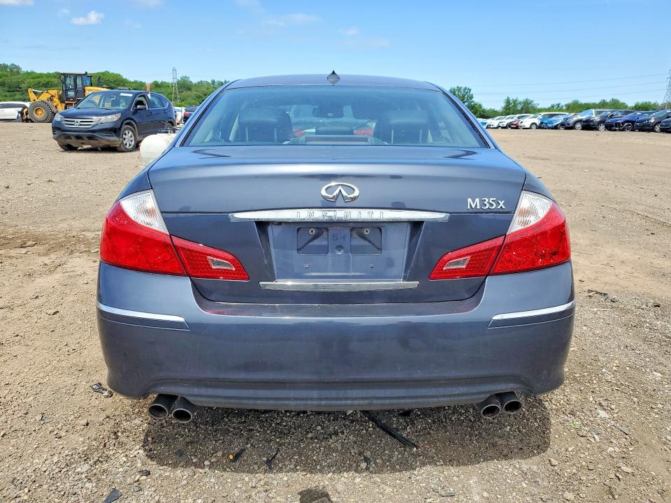 2008 Infiniti M35 VIN JNKAY01FX8M655320 COPART salvage auction — REAR END, IL - SALVAGE CERTIFICATE, sold $375 on 2026-07-10 (photo 6)