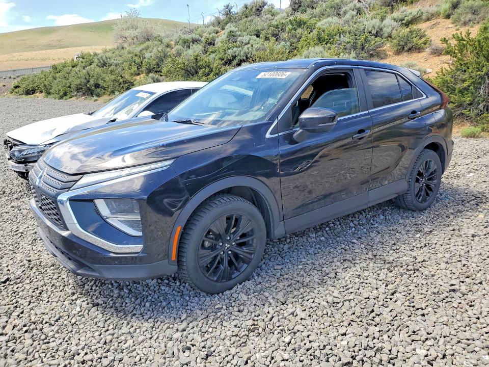 2022 Mitsubishi ECLIPSE VIN JA4ATVAA2NZ046359 COPART salvage auction — SIDE, Nv - Salvage Title, sold $4,450 on 2026-07-09 (photo 1)
