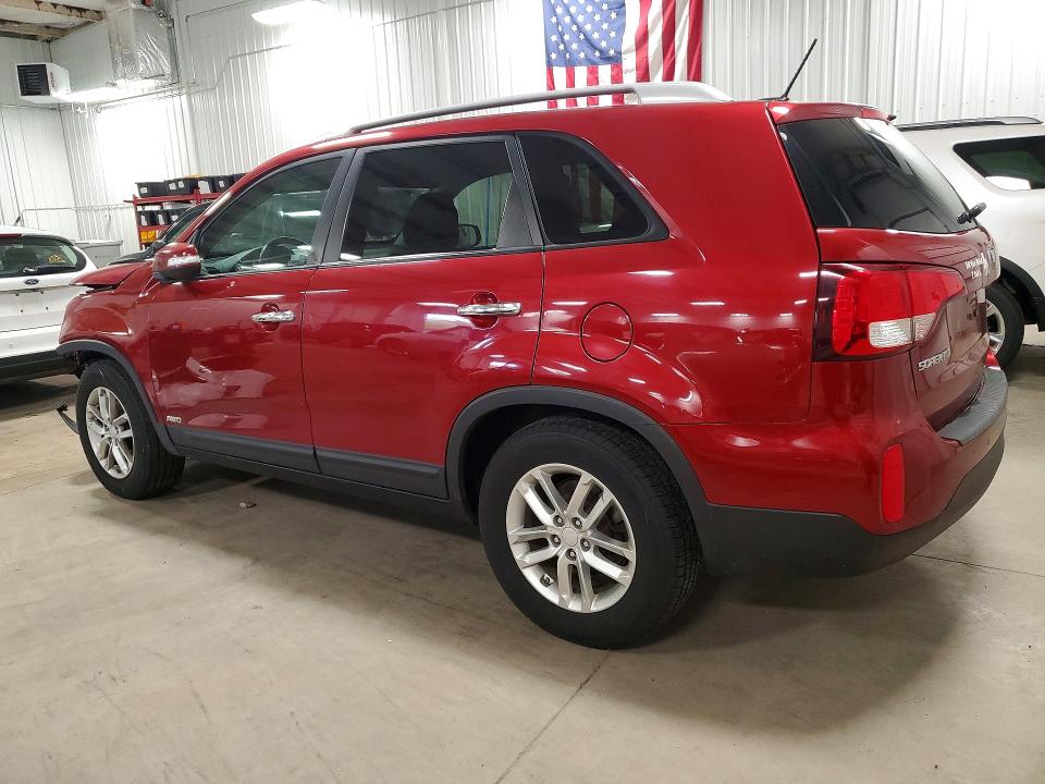 2014 Kia Sorento VIN 5XYKTCA62EG544683 COPART salvage auction — FRONT END, Mn - Cert Of Title-Prior Salvage, sold $1,300 on 2026-07-02 (photo 2)