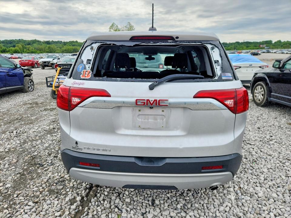 2018 Gmc VIN 1GKKNKLA5JZ144154 COPART salvage auction — HAIL, Il - Salvage Certificate, sold $3,000 on 2026-08-03 (photo 6)