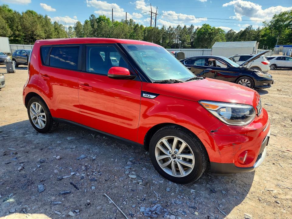 2018 Kia Soul VIN KNDJP3A51J7543944 COPART salvage auction — FRONT END, Va - Cert Of Title - Salvage, sold $2,550 on 2026-07-27 (photo 4)