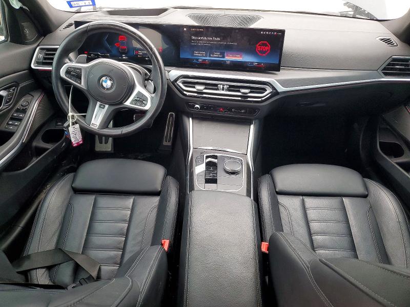 2023 BMW VIN 3MW49FF09P8C96375 COPART salvage auction — SIDE, Tx - Salvage Vehicle Title, sold $30,500 on 2026-07-02 (photo 8)