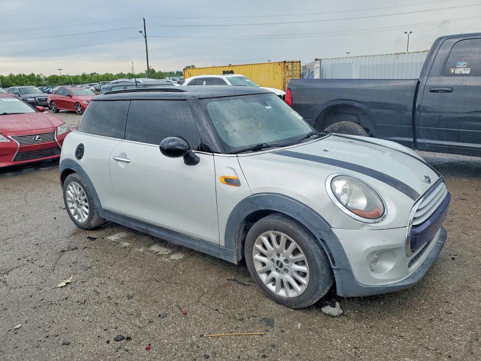 2015 Mini Cooper VIN WMWXM5C51F3A58343 COPART salvage auction — FRONT END, In - Certificate Of Title, sold $975 on 2026-07-07 (photo 4)