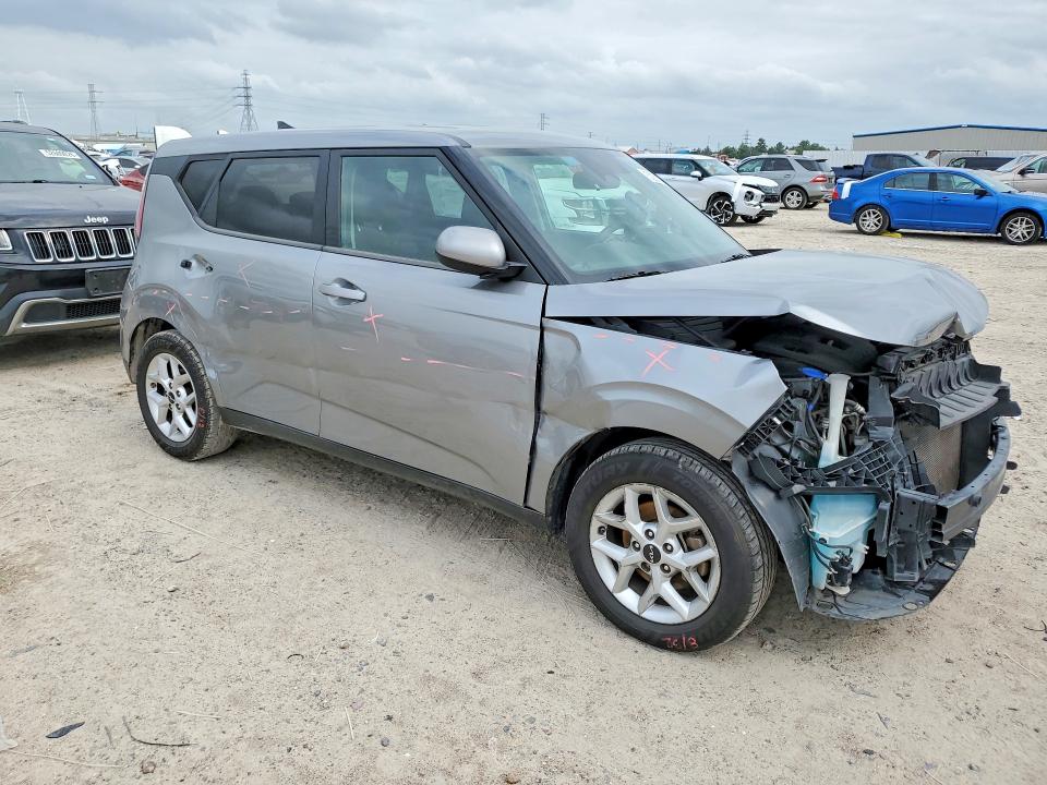 2023 Kia Soul VIN KNDJ23AU8P7844841 COPART salvage auction — FRONT END, Tx - Salvage Vehicle Title, sold $2,250 on 2026-07-21 (photo 4)
