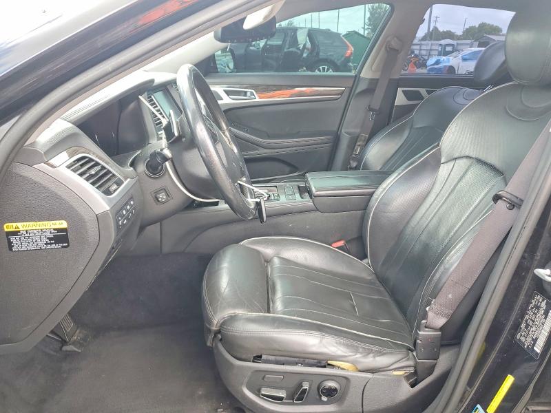 2015 Hyundai Genesis VIN KMHGN4JE7FU040283 COPART salvage auction — REAR END, Fl - Cert Of Ttl-Rebuilt&Slvg Rbld, sold $1,200 on 2026-07-13 (photo 7)