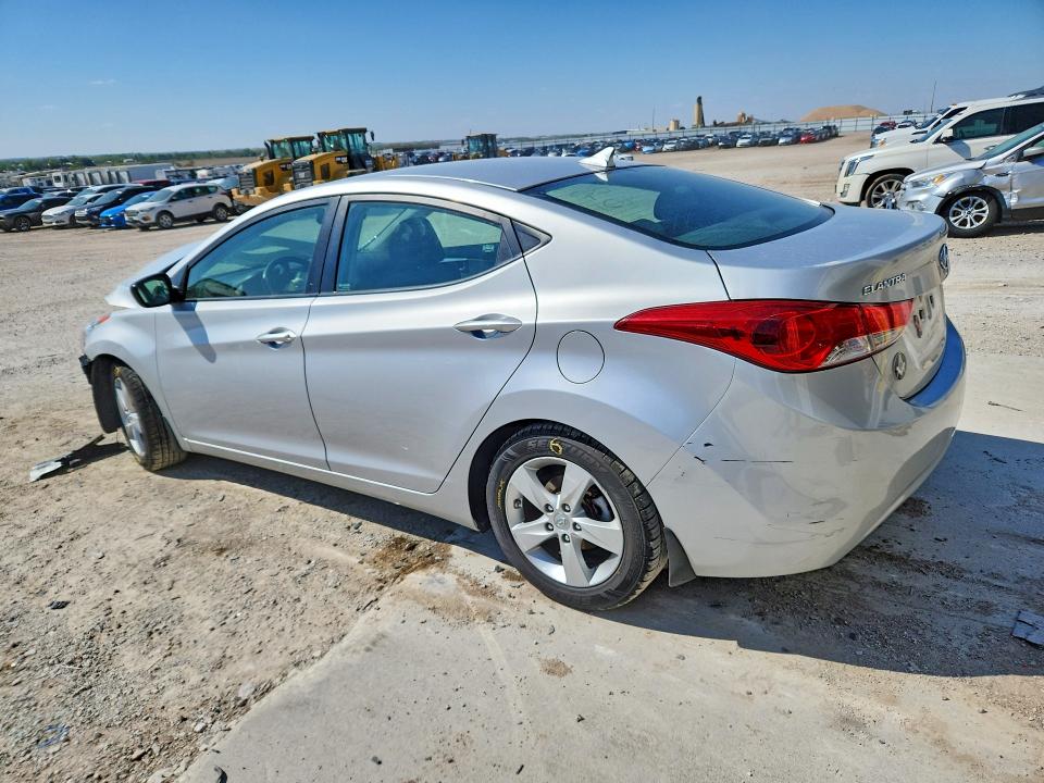 2013 Hyundai Elantra VIN KMHDH4AE9DU559164 COPART salvage auction — FRONT END, Ne - Cert Of Title-Salvage, sold $225 on 2026-07-14 (photo 2)