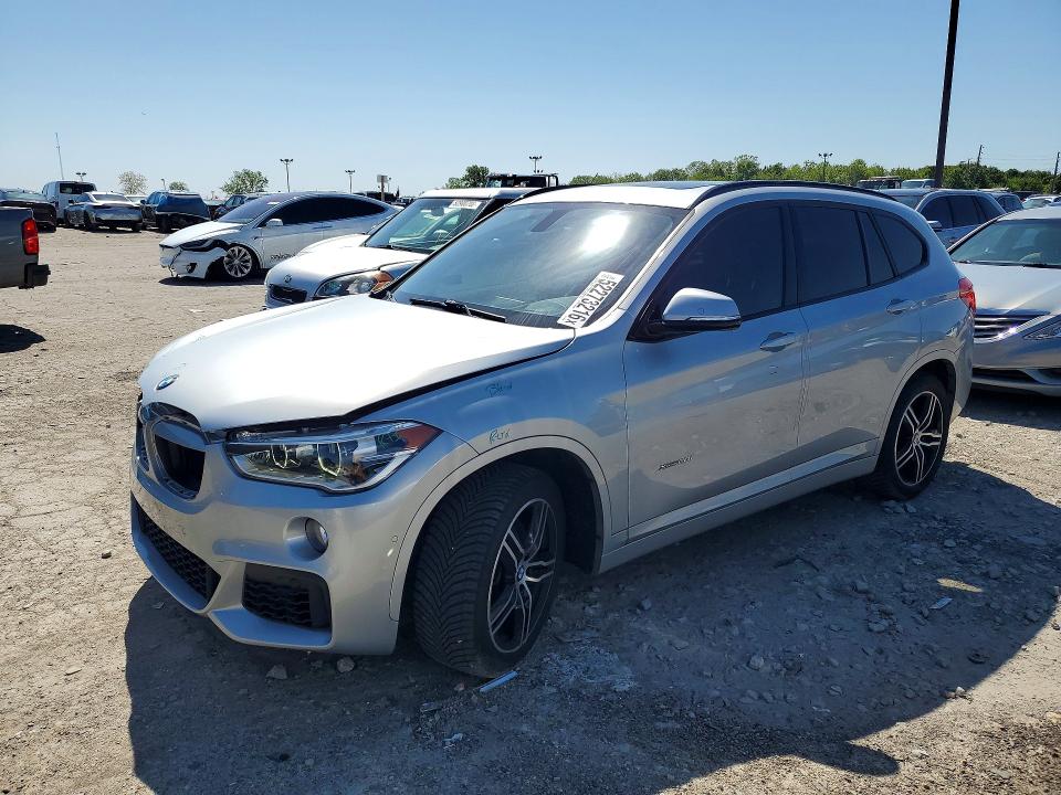 2017 BMW X1 VIN WBXHT3C30H5F82302 COPART salvage auction — FRONT END, In - Cert Of Title-Salvage Title, sold $600 on 2026-07-24 (photo 1)
