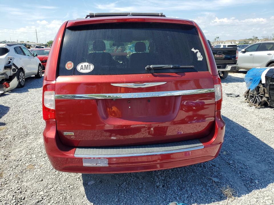 2014 Chrysler Town & country VIN 2C4RC1BG6ER396317 COPART salvage auction — FRONT END, Mi - Cert Of Title-Salvage Vehicle, sold $1,200 on 2026-07-06 (photo 6)