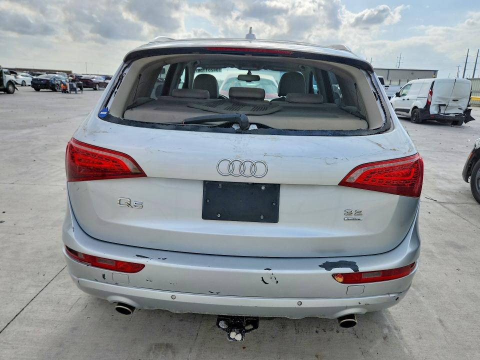 2010 Audi Q5 VIN WA1VKAFPXAA095506 COPART salvage auction — REAR END, TX - CERTIFICATE OF TITLE (P), sold $350 on 2026-07-21 (photo 6)