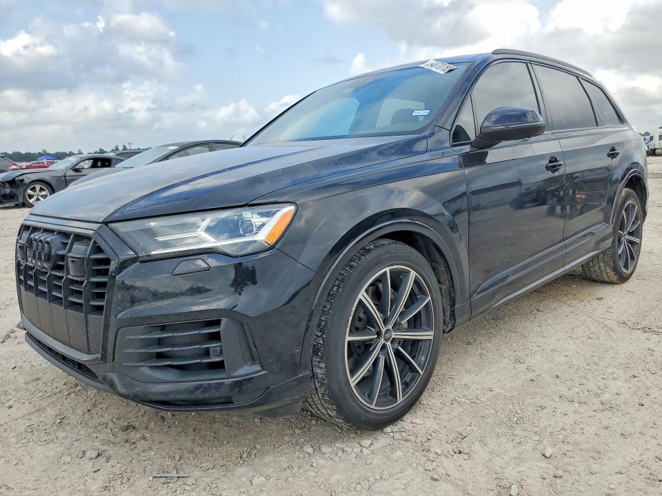 2021 Audi Q7 VIN WA1LXAF74MD018481 COPART salvage auction — UNDERCARRIAGE, Tx - Salvage Vehicle Title, sold $15,300 on 2026-07-10 (photo 1)