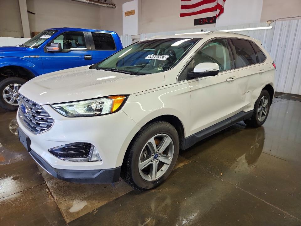 2019 Ford Edge VIN 2FMPK4J90KBC71070 COPART salvage auction — SIDE, Il - Salvage Certificate, sold $4,300 on 2026-07-09 (photo 1)