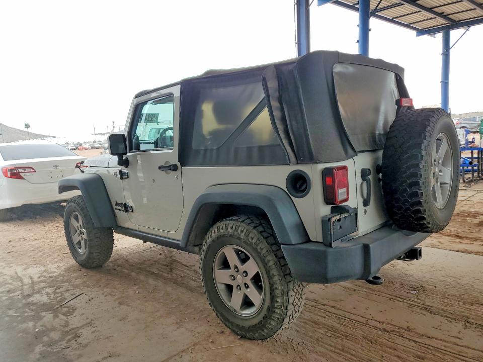 2010 Jeep Wrangler / VIN 1J4HA6D10AL213966 COPART salvage auction — MINOR DENT/SCRATCHES, Az - Cert Of Title - Salvage, sold $4,400 on 2026-07-02 (photo 2)