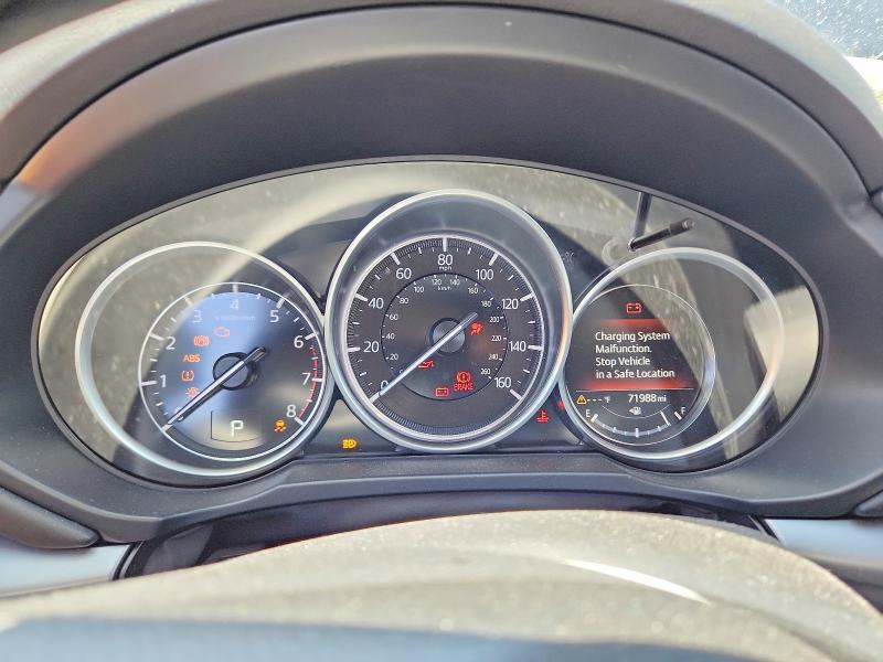 2022 Mazda VIN JM3KFBCMXN1554513 COPART salvage auction — FRONT END, OH - CERT OF TITLE-SALVAGE, sold $5,100 on 2026-07-02 (photo 9)