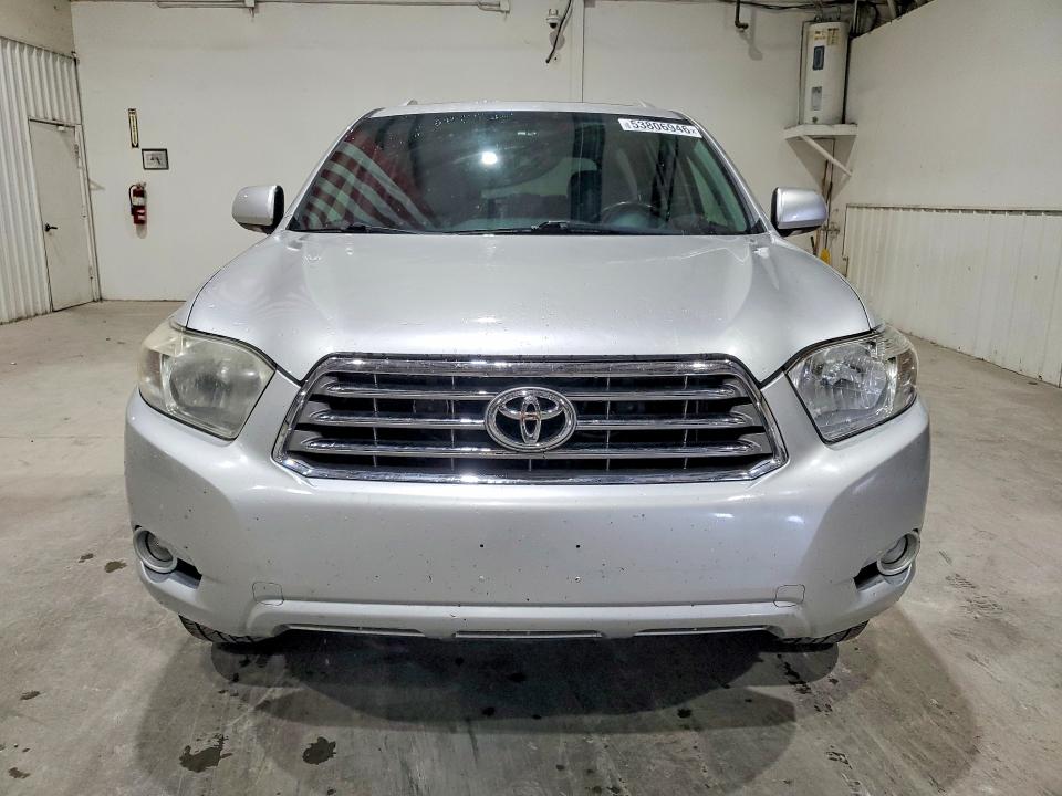 2010 Toyota Highlander VIN 5TDYK3EHXAS022647 COPART salvage auction — HAIL, Ok - Certificate Of Title, sold $3,600 on 2026-07-08 (photo 5)