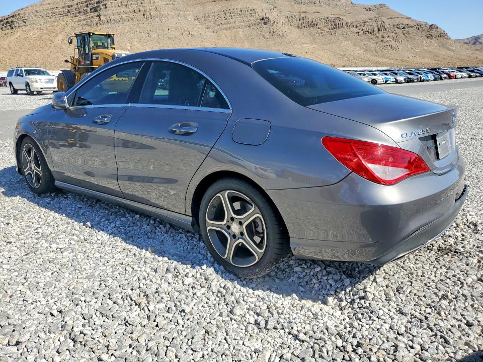 2018 Mercedes-benz Cla-class VIN WDDSJ4GB9JN517327 COPART salvage auction — REAR END, NV - SALVAGE TITLE, sold $3,150 on 2026-07-20 (photo 2)