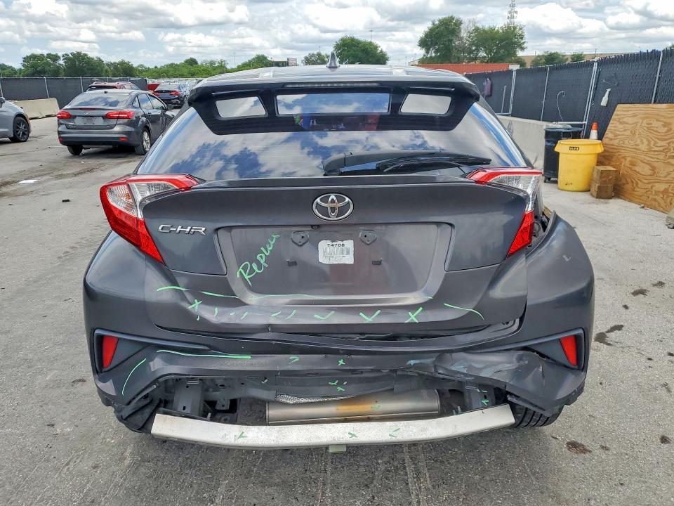 2018 Toyota C-hr VIN JTNKHMBX1J1000986 COPART salvage auction — REAR END, Fl - Cert Of Title Slvg Rebuildable, sold $15 on 2026-07-23 (photo 6)