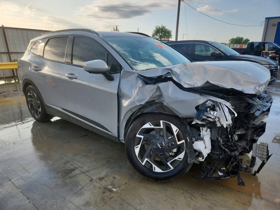 2023 Kia VIN 5XYK53AF1PG063255 COPART salvage auction — FRONT END, Tx - Salvage Vehicle Title, sold $300 on 2026-07-28 (photo 4)