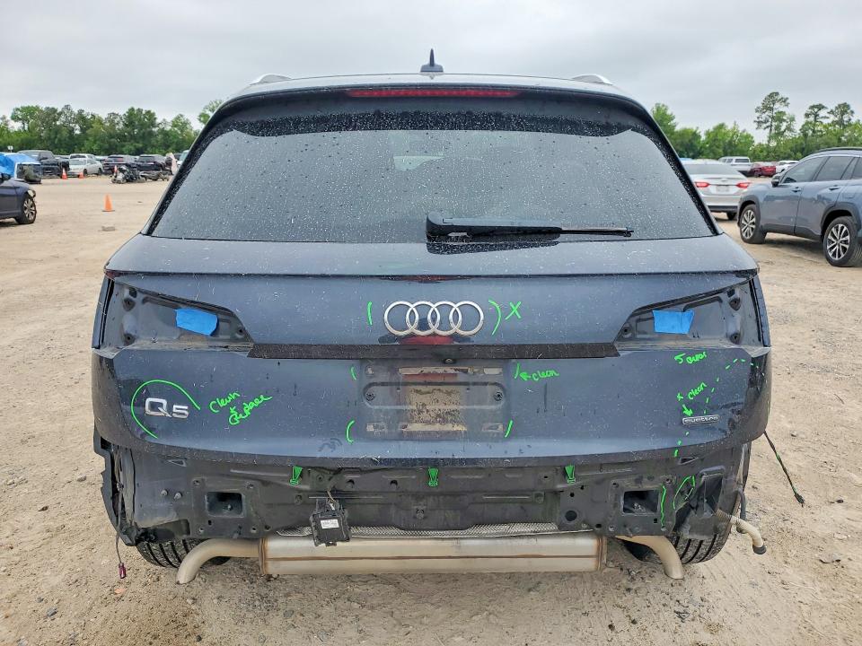 2020 Audi Q5 VIN WA1BNAFY6L2042429 COPART salvage auction — REAR END, Tx - Salvage Vehicle Title, sold $8,800 on 2026-07-10 (photo 6)