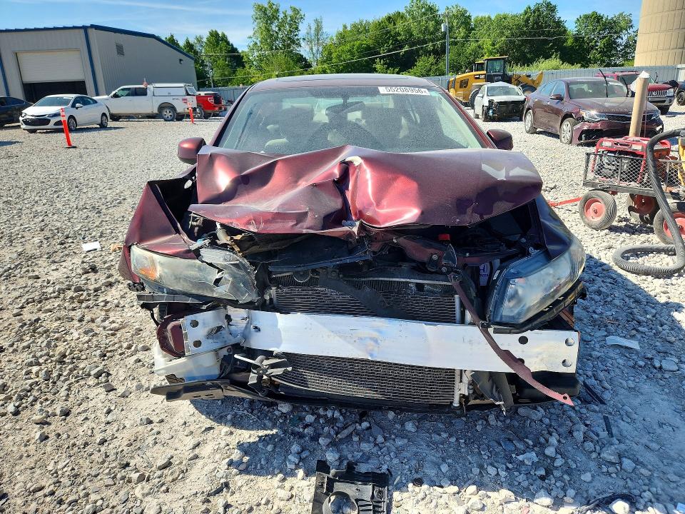 2013 Honda Civic VIN 19XFB2F87DE003262 COPART salvage auction — FRONT END, MI - CERTIFICATE OF TITLE, sold $525 on 2026-07-09 (photo 5)