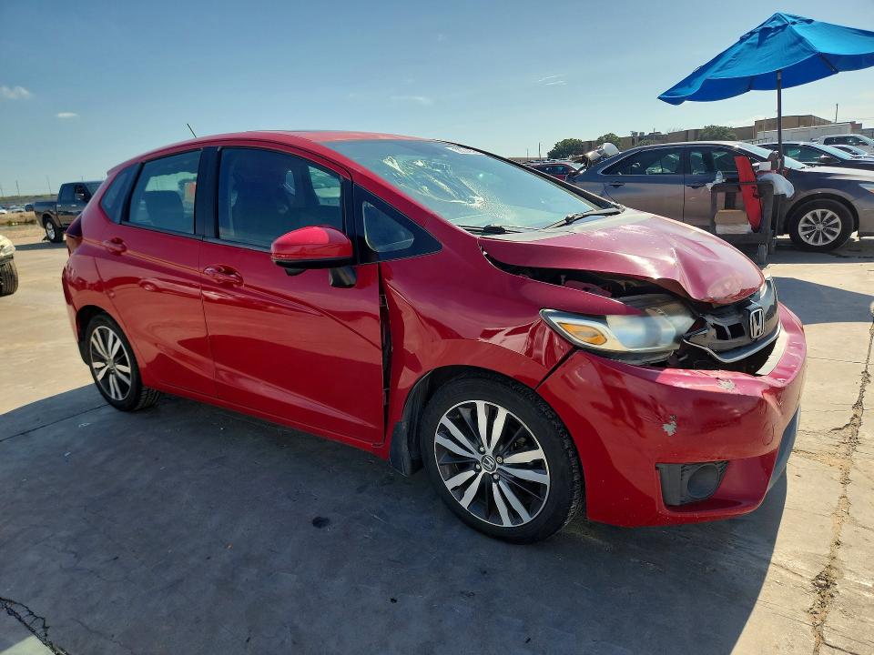 2016 Honda Fit VIN JHMGK5H71GX046430 COPART salvage auction — FRONT END, Tx - Salvage Vehicle Title, sold $2,900 on 2026-07-09 (photo 4)