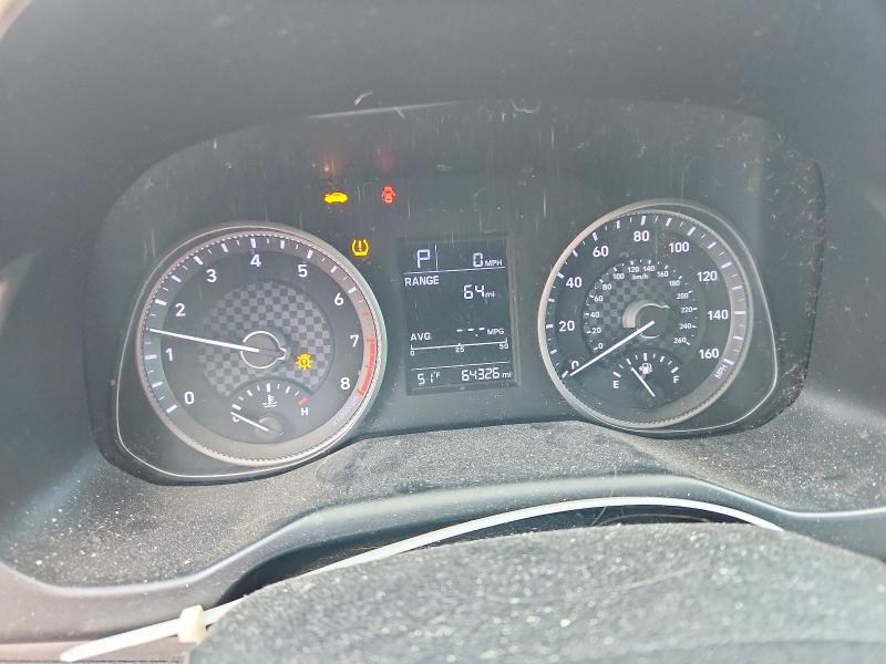 2019 Hyundai Elantra VIN KMHD74LFXKU753353 COPART salvage auction — HAIL, Ia - Cert Of Title-Salvage Title, sold $3,100 on 2026-07-15 (photo 9)