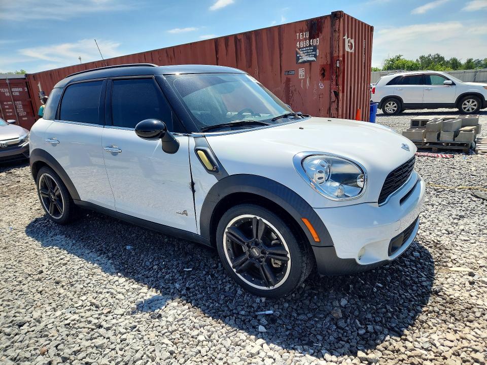 2013 Mini Cooper VIN WMWZC5C52DWP32374 COPART salvage auction — FRONT END, Al - Cert Of Title-Salvage Title, sold $250 on 2026-07-28 (photo 4)